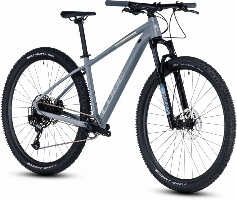 Cube Access WS Womens SLX Mountain Bike in Grey/Silver-1